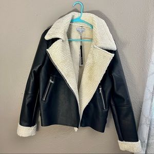 Faux Leather Jacket